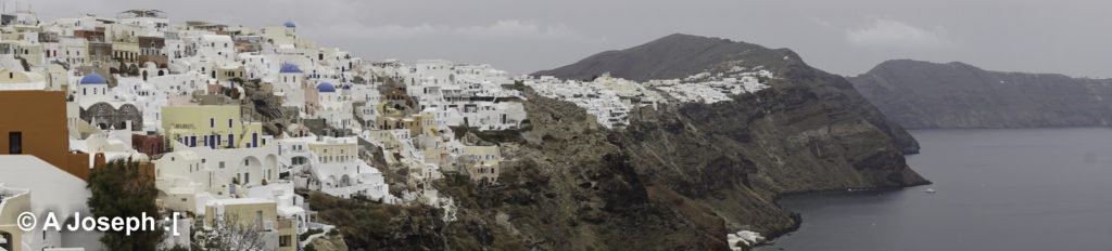 A view over Santorini Caldera