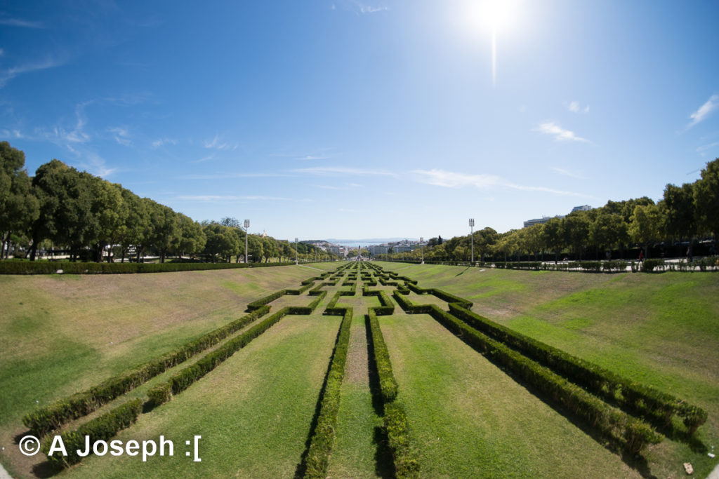 Eduardo VII Park in Lisbon